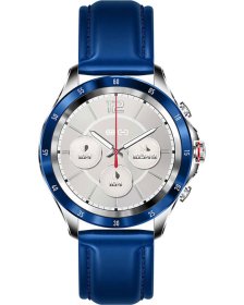 DAS.4 SQ22 Smartwatch Blue Leather Strap 65011