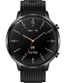 DAS.4 SG20 Smartwatch Black Silicone Strap 95021