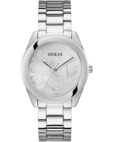 Guess Cubed Silver Stainless Steel Bracelet GW0606L1