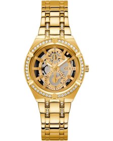 Guess Allara Crystals Gold Stainless Steel Bracelet GW0604L2