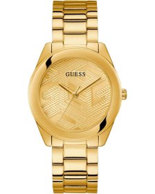 Guess Cubed Gold Stainless Steel Bracelet GW0606L2