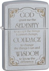 Zippo 28458 Serenity Prayer