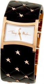 Thierry Mugler Dark Brown Leather Strap 4702605