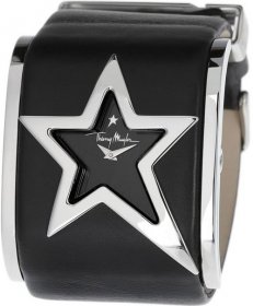 Thierry Mugler Black Leather Strap 4703701
