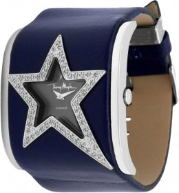 Thierry Mugler Blue Leather Strap 4703705