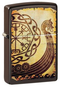 Zippo 49182 Viking Warship Design
