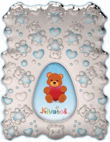 Slevori Παιδική Κορνίζα 8x11cm Ασήμι 925° code914sp/b