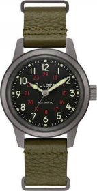 Bulova Hack Black/Khaki 98A255