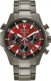 Bulova Marine Star Red/Grey 98B350