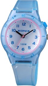 XONIX ABU-001 Blue Rubber Strap