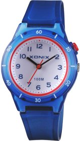 XONIX ABU-006 Blue Rubber Strap