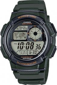 CASIO Sport Khaki Rubber AE-1000W-3AVEF