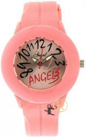 Angel Pink Rubber Strap AP1410P