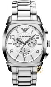Emporio Armani Gents Chronograph Bracelet Watch AR0350