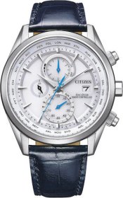 Citizen Eco-Drive Chronograph Mens Watch Radio Controlled Watch AT8260-18A