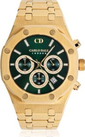 CARLO DALI Chronograph Metal Green Limited CD.WA.0165.0275.GO.02