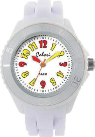 Colori Kids Collection White Silicone Strap CLK018