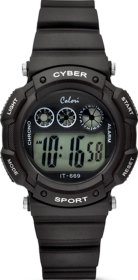 COLORI Kids Black Rubber Strap CLK092