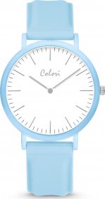 COLORI Light Blue Rubber Strap COL581