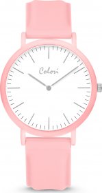 COLORI Light Pink Rubber Strap COL585