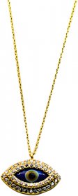 Χρυσό γυναικείο μενταγιόν 14K code GK0052