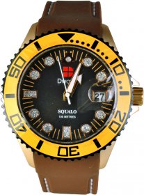 D-Watch Brown Rubber Strap 11009 05