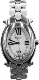 Chopard Women's Happy Sport Oval Mother-Of-Pearl Dial Watch 278418-3002