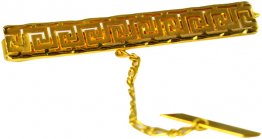 Χρυσό κλιπ  γραβάτας 14Κ code GK0272