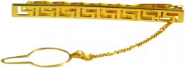 Χρυσό κλιπ γραβάτας 14Κ  code GK0309