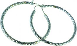 Ασημένια σκουλαρίκια κρίκοι code GK0425