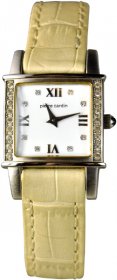 Pierre Cardin Beige Leather Strap PC57222