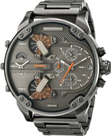 DIESEL Μr Daddy 2 Black Stainless Steel Bracelet DZ7315