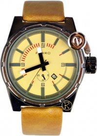 Ferro Camel Leather Strap F13019WT-0062