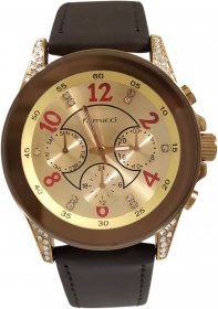 Ferrucci Brown Leather Strap FC3046M.04-1