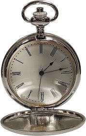 Quartz Silver Plated pocket watch Q61588