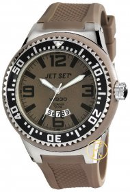 JET SET WB30 Beige Rubber Strap J54443-060