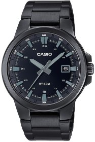 CASIO Collection Black Stainless Steel Bracelet MTP-E173B-1AVEF