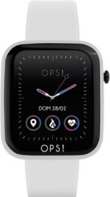 OPS!SMART Active White Rubber Strap OPSSW-01