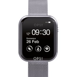 OPS! SMART CALL Milan Silver Mesh Strap OPSSW-15