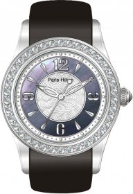 Paris Hilton Black Leather Strap 138.4627.60