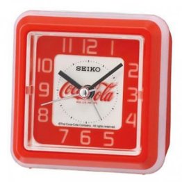 Seiko Coca-Cola Alarm Clock QHE906R