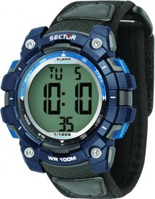 Sector Expander Black Fabric Strap R3251520002