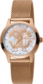 Roberto Cavalli by Franck Muller Multi/Rose Gold RV1L117M0101