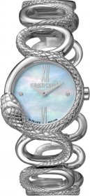 Roberto Cavalli by Franck Muller Silver RV2L016M0016
