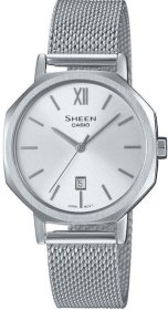Casio Sheen Silver Stainless Steel Bracelet SHE-4554M-7AUEF