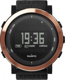SUUNTO ESSENTIAL Ceramic Cooper Black Leather Strap SS022439000