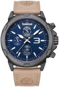 Timberland Mens watch Beige Leaher Strap TDWGF9002902