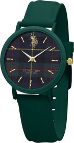 U.S. Polo Remy Green Rubber Strap USP3226GR