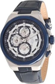 U.S. Polo Assn. Maverik Blue Leather Strap USP7121BL