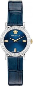 Versace Petit Ladies watch Blue Leather Strap VE6M00122